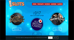 Desktop Screenshot of free-slots.me.uk